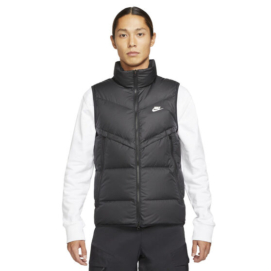 Nike Mens Sportswear Storm-FIT Windrunner Vest Black XL, Black, rebel_hi-res