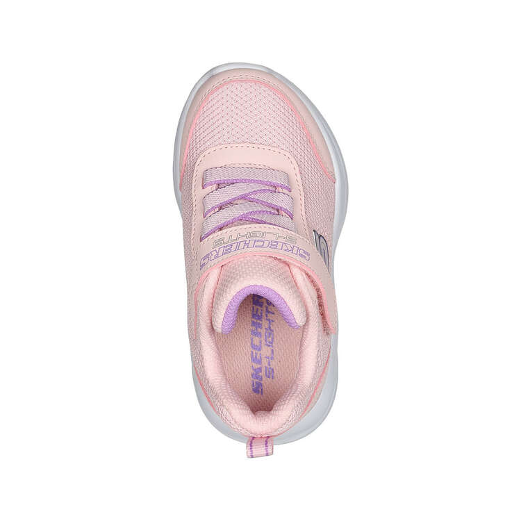 Skechers Sola Glow Toddlers Shoes, Pink, rebel_hi-res