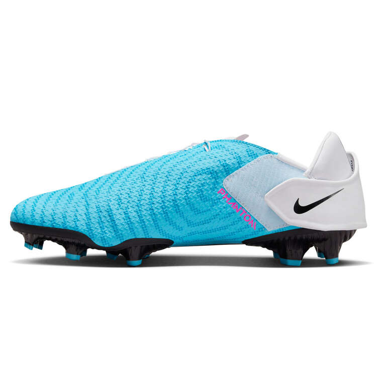 Nike Phantom GT2 Academy FlyEase Football Boots Blue/Pink US Mens 5 / Womens 6.5, Blue/Pink, rebel_hi-res