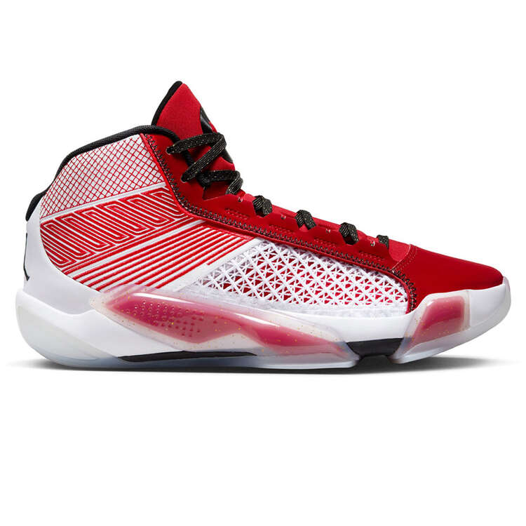 Air Jordan 38 Celebration Basketball Shoes Red/White US Mens 7 / Womens 8.5, Red/White, rebel_hi-res
