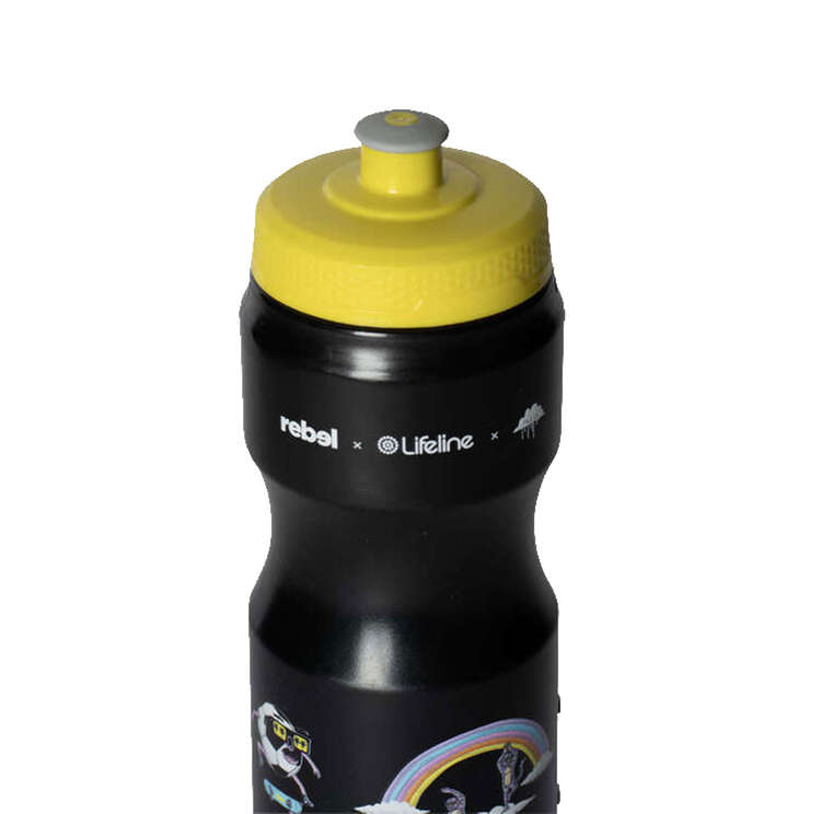 Lifeline Squeeze 800ml Water Bottle - Black, , rebel_hi-res
