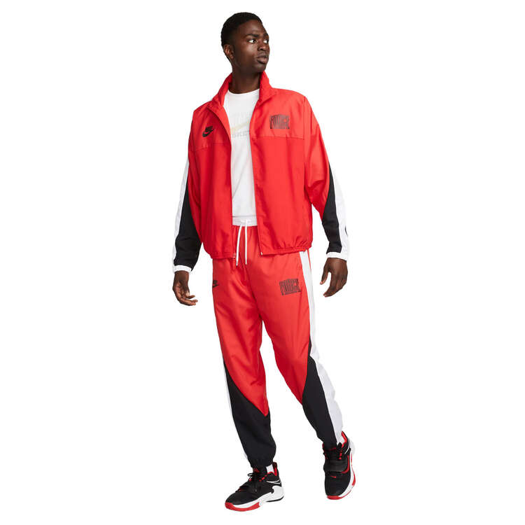 Nike Mens Starting 5 Basketball Jacket, Red, rebel_hi-res