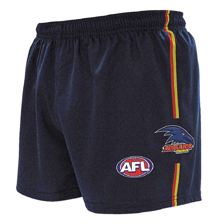 Adelaide Crows Kids Home Supporter Shorts, Navy, rebel_hi-res