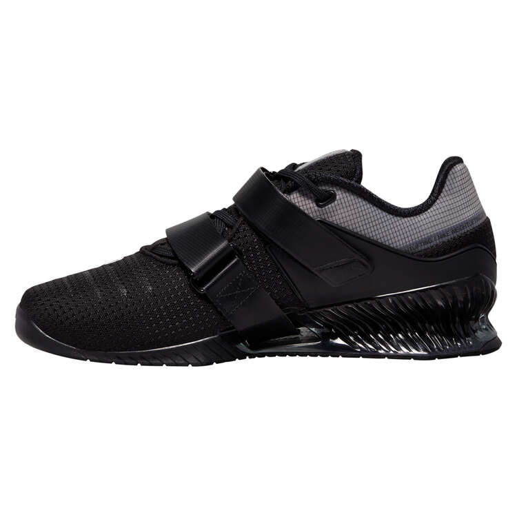 Nike Romaleos 4 Mens Training Shoes Black/White US 7, Black/White, rebel_hi-res