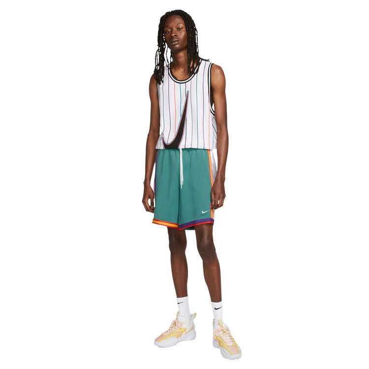 Nike Mens Dri-FIT DNA Basketball Shorts Teal/Black XXL, Teal/Black, rebel_hi-res