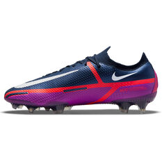 Nike Phantom GT2 Elite Football Boots Blue US Mens 4 / Womens 5.5, Blue, rebel_hi-res