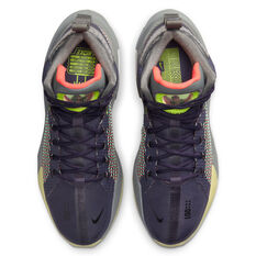 Nike Air Zoom G.T. Jump Basketball Shoes, Purple/Grey, rebel_hi-res