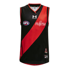 Essendon Bombers 2022 Youth Home Guernsey Black/Red, , rebel_hi-res