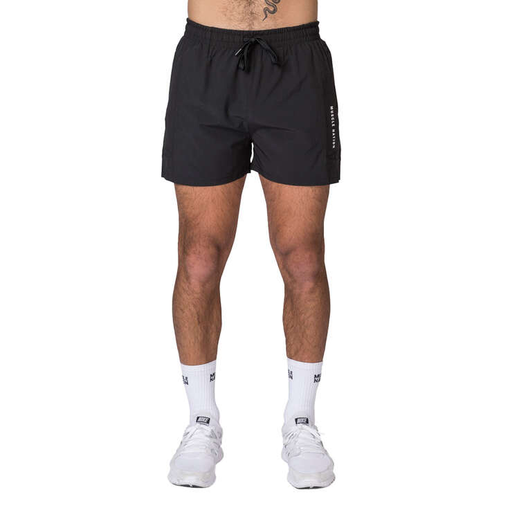 Muscle Nation Mens Streamline Training Shorts, , rebel_hi-res