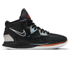Nike Kyrie 8 Kids Basketball Shoes Black/Orange US 4, Black/Orange, rebel_hi-res