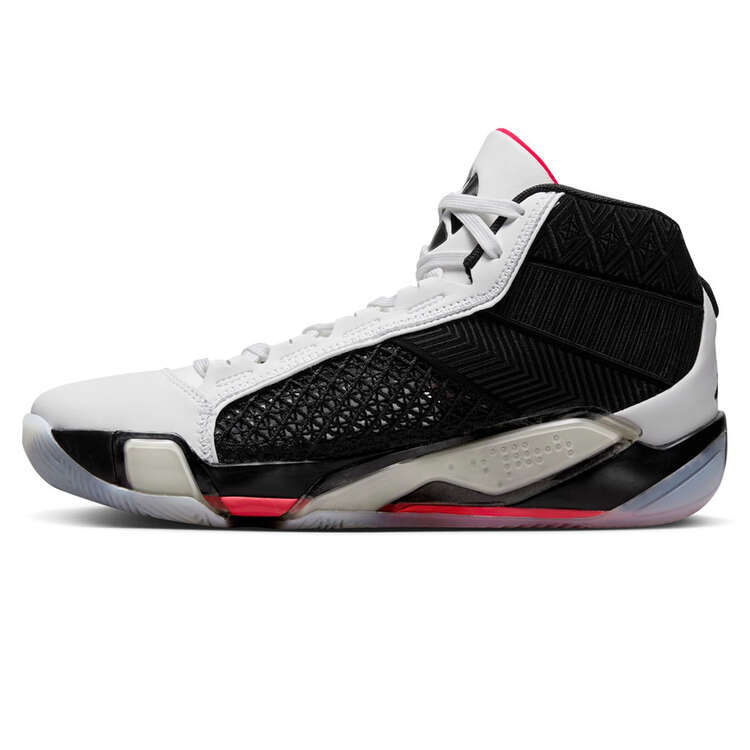 Air Jordan 38 Fundamental Basketball Shoes White/Black US Mens 7 / Womens 8.5, White/Black, rebel_hi-res