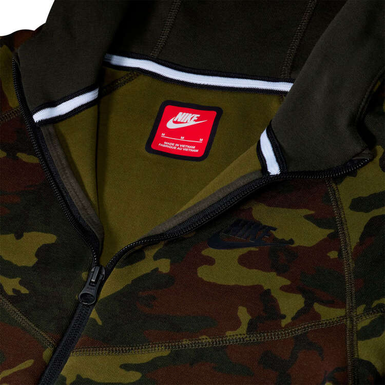 Nike Kids Sportswear Tech Fleece Camo Jacket, Camouflage, rebel_hi-res