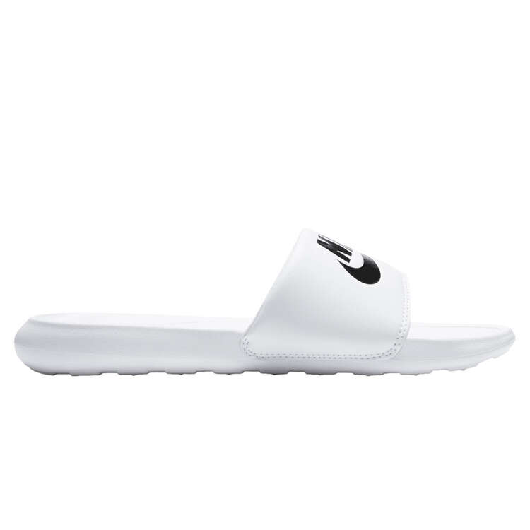 Nike Victori One Womens Slides White/Black US 6, White/Black, rebel_hi-res