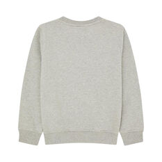 Ellesse Girls Siobhen Sweatshirt Grey Marle 8, Grey Marle, rebel_hi-res