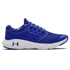 Under Armour Charged Vantage ABC Kids Running Shoes Blue US 4, Blue, rebel_hi-res