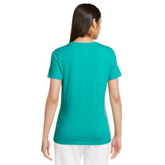 Nike Womens Sportswear Essential Tee Turquoise XS, Turquoise, rebel_hi-res