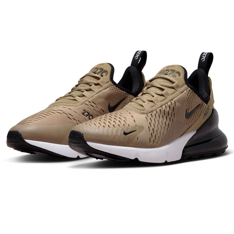 Nike Air Max 270 Mens Casual Shoes Brown/White US 7, Brown/White, rebel_hi-res