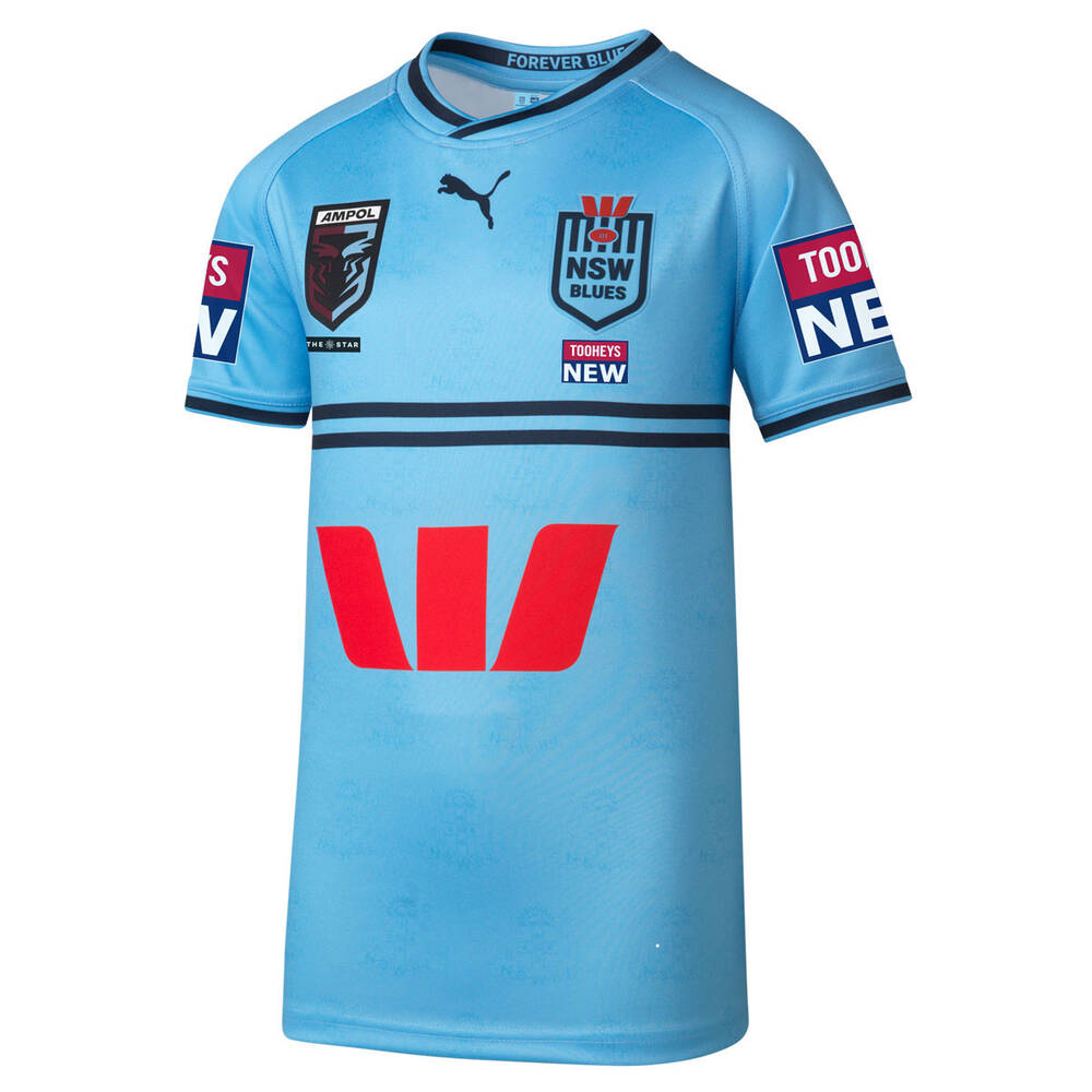 Not a new idea': Bizarre blue over Origin jersey sees NRL request