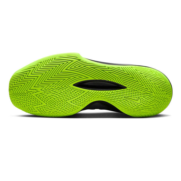 Nike Precision 6 Basketball Shoes, Black/Green, rebel_hi-res