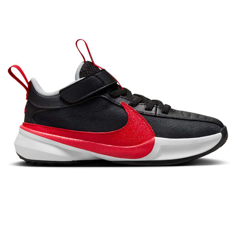 Nike Freak 5 PS Kids Basketball Shoes Black/Red US 11, Black/Red, rebel_hi-res