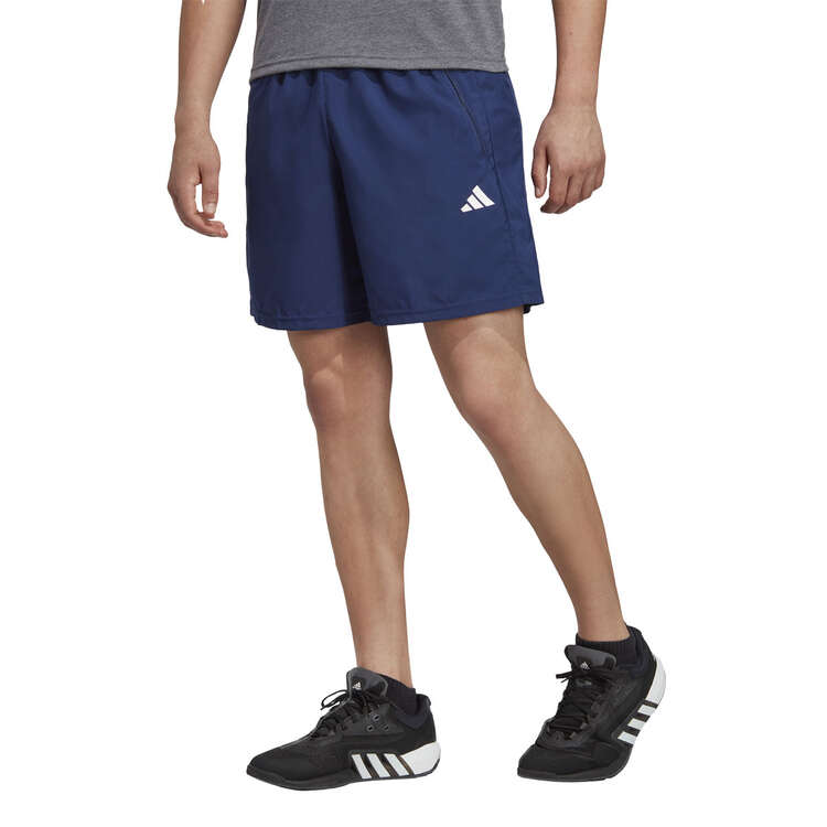 adidas Mens Train Essentials Woven Training Shorts Navy XS, Navy, rebel_hi-res