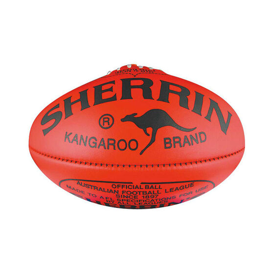 Sherrin KB Australian Rules Ball Red 4, , rebel_hi-res