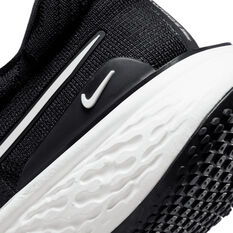 Nike ZoomX Invincible Run Flyknit 2 Mens Running Shoes, Black/White, rebel_hi-res