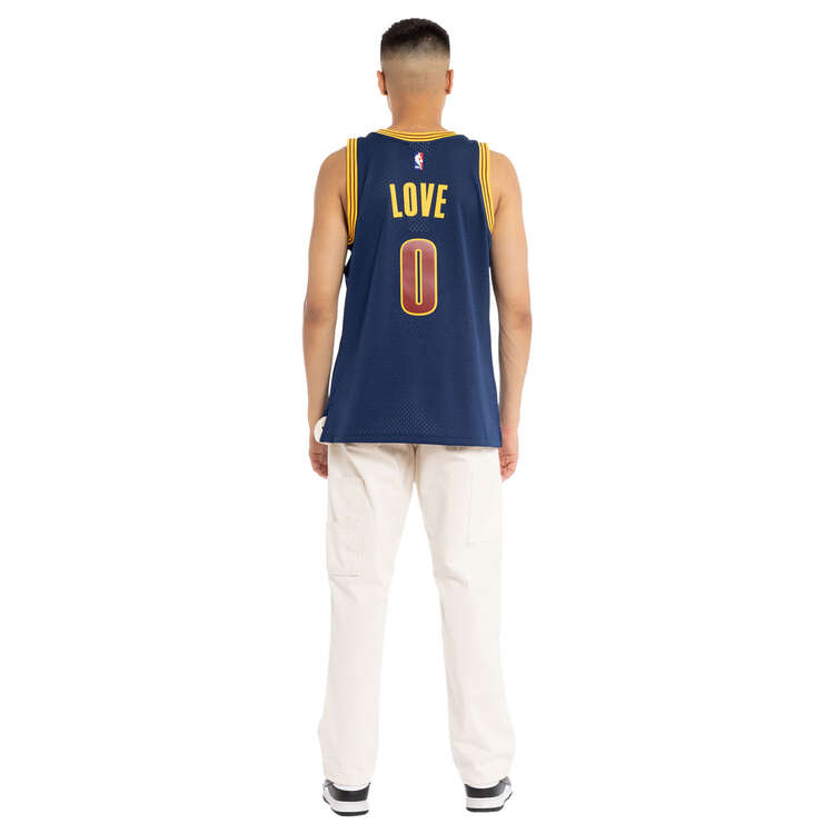 Mitchell & Ness Cleveland Cavaliers Kevin Love 2015/16 Basketball Jersey, Navy, rebel_hi-res