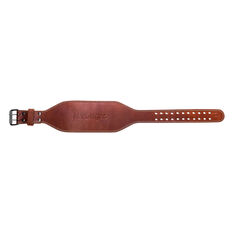 Harbinger 6 Inch Oiled Leather Belt, Neutral, rebel_hi-res