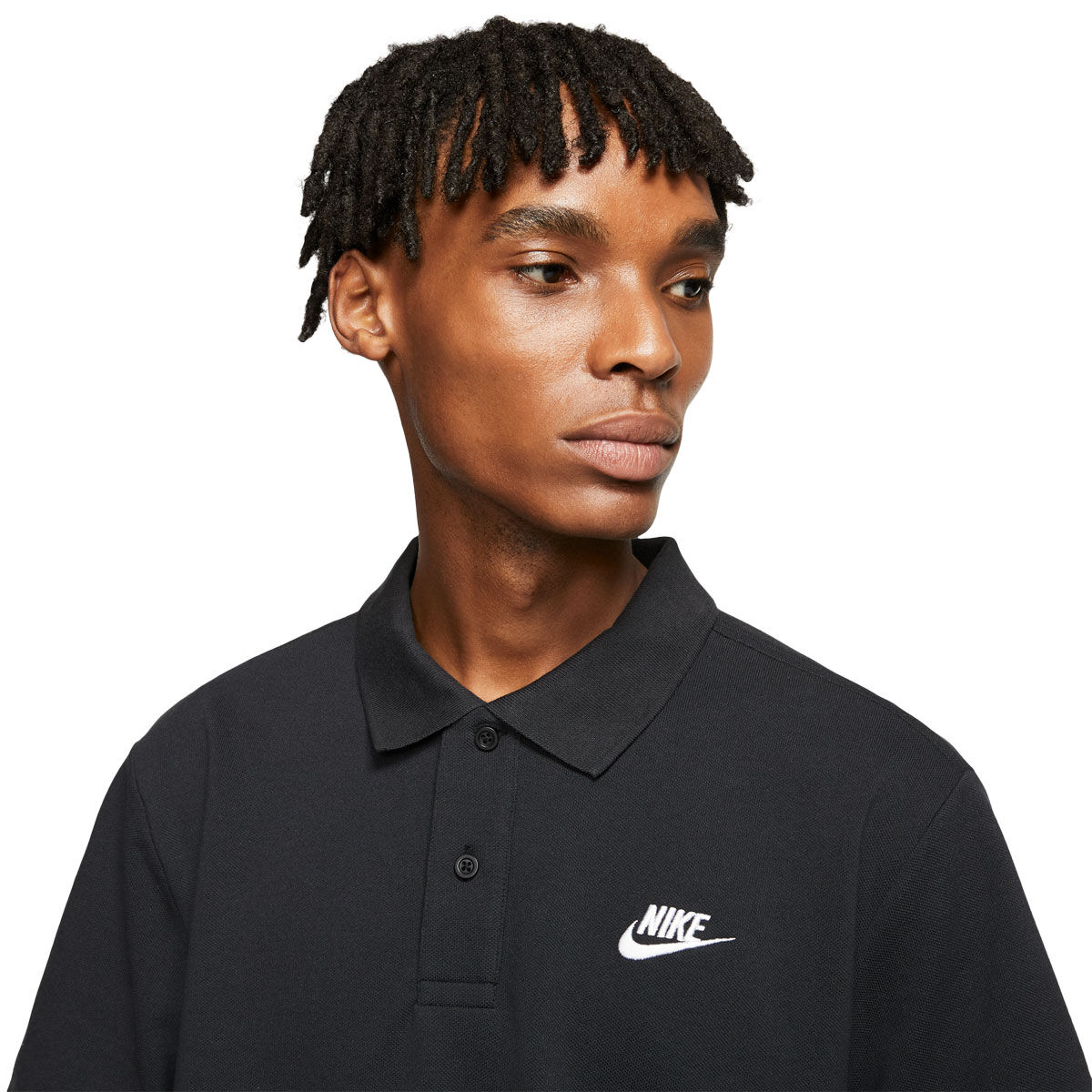 Nike Mens Sportswear Matchup Polo Black 