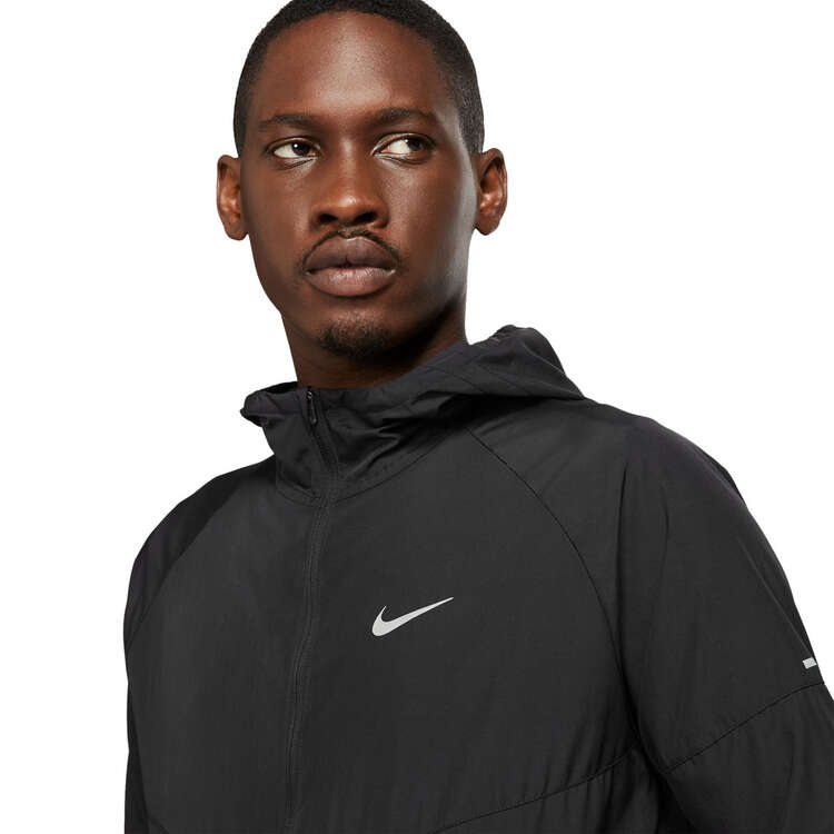 Nike Mens Repel Miler Running Jacket Black M | Rebel Sport