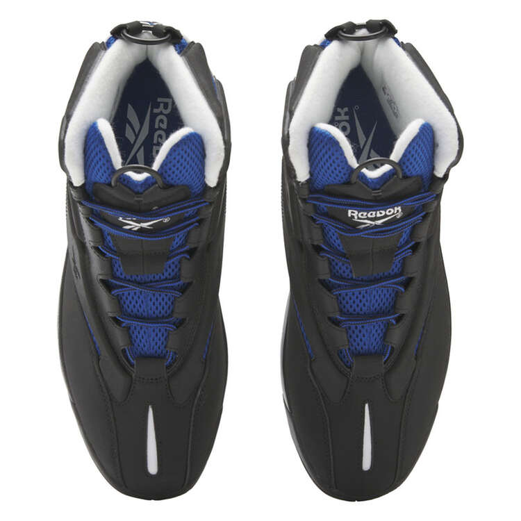 Reebok The Blast Basketball Shoes, Black/Blue, rebel_hi-res