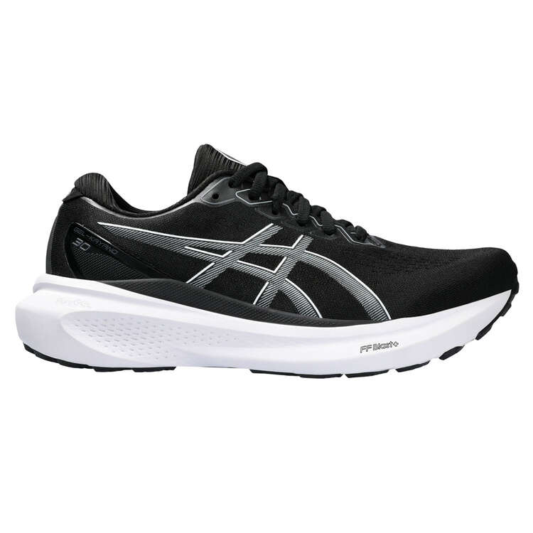 Asics GEL Kayano 30 Womens Running Shoes Black/Grey US 6, Black/Grey, rebel_hi-res