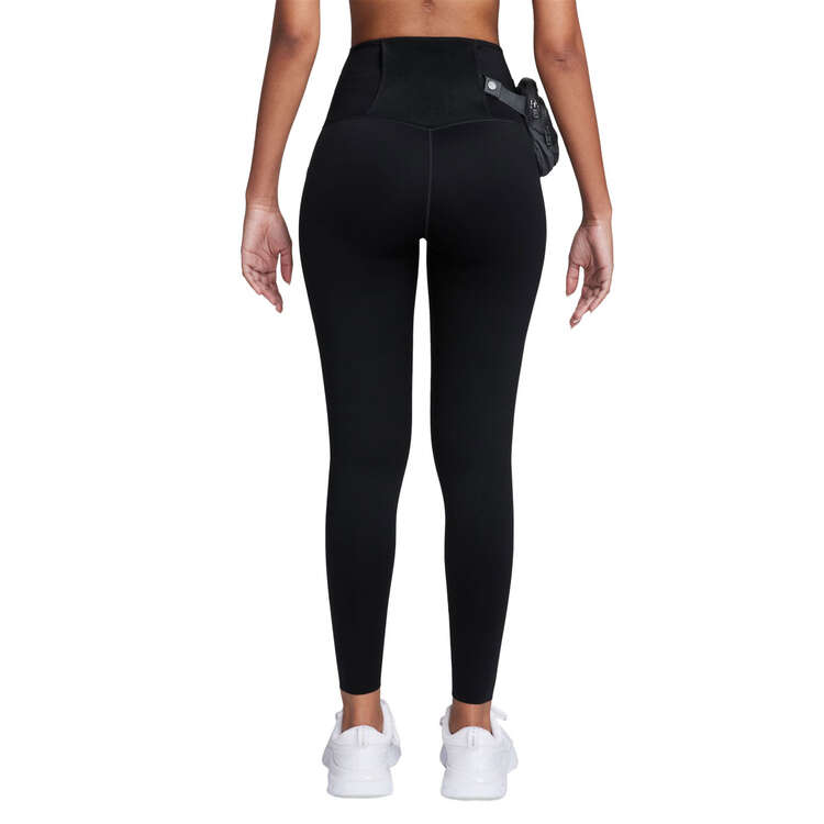 Nike Womens Trail Go Firm-Support High-Waisted 7/8 Tights, Black/Grey, rebel_hi-res