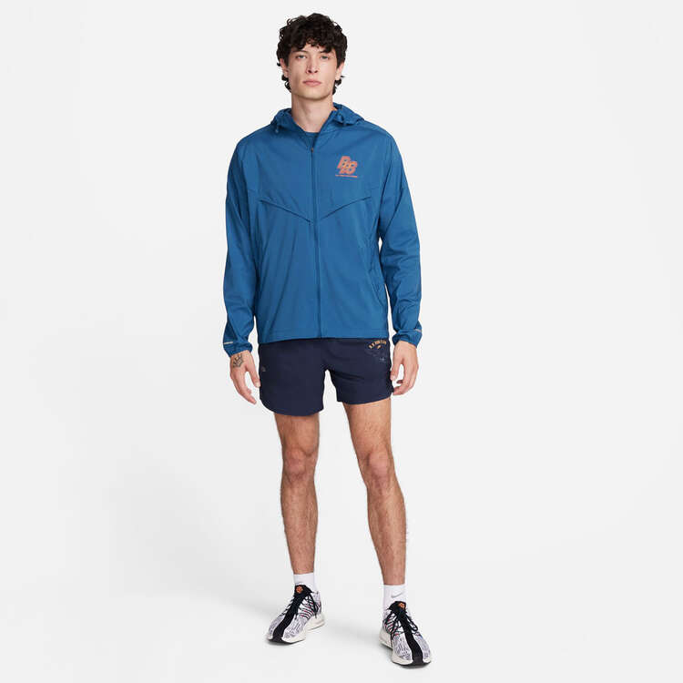 Nike Mens Running Energy Repel Running Jacket, Blue, rebel_hi-res