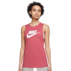 Nike Womens Sportswear Muscle Tank Pink XS, Pink, rebel_hi-res