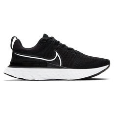 Nike React Infinity Run Flyknit 2 Womens Running Shoes Black/White US 6, Black/White, rebel_hi-res