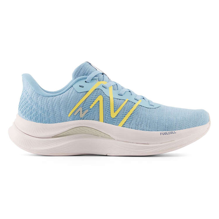 New Balance FuelCell Propel v4 Womens Running Shoes, Blue/White, rebel_hi-res
