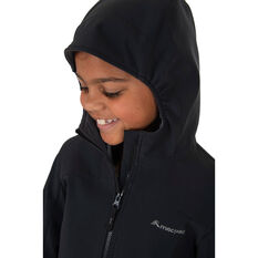 Macpac Kids Sabre Hooded Jacket, Black, rebel_hi-res