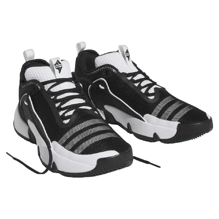 adidas Trae Unlimited Basketball Shoes, Black/White, rebel_hi-res