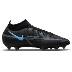 Nike Phantom GT2 Elite Football Boots Black/Grey US Mens 7 / Womens 8.5, Black/Grey, rebel_hi-res