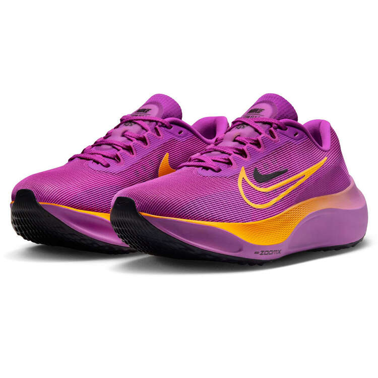 Nike Zoom Fly 5 Womens Running Shoes, Purple/Orange, rebel_hi-res