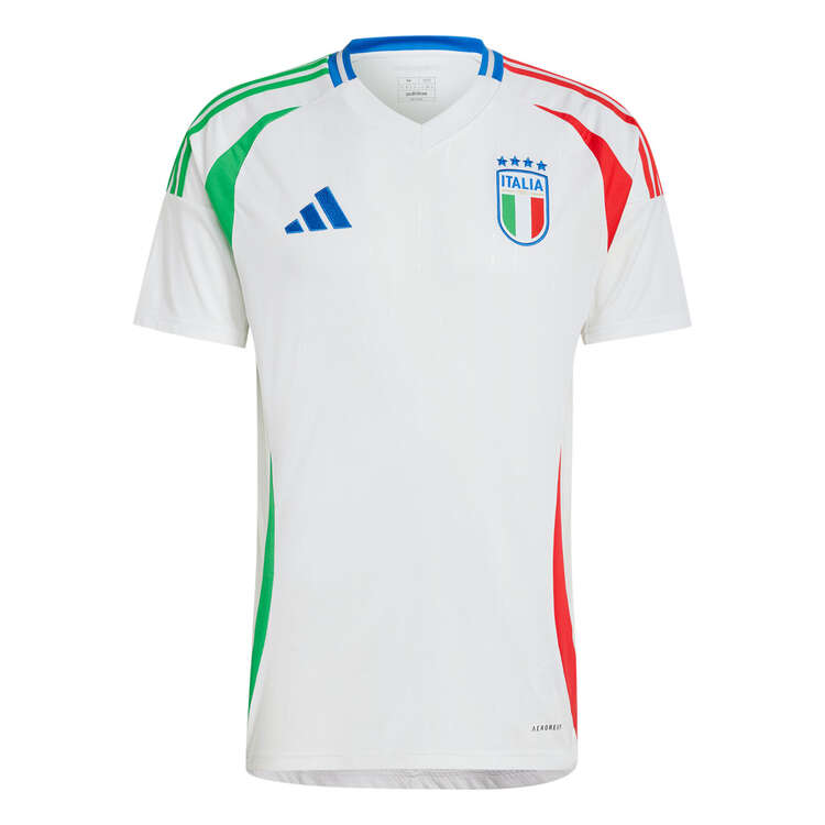 Italy 2024/25 Mens Away Jersey White S, White, rebel_hi-res
