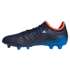 adidas Copa Sense .3 Football Boots Blue/Orange US Mens 4 / Womens 5, Blue/Orange, rebel_hi-res