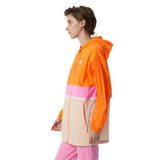 New Balance Womens Amplified Woven Jacket, Orange, rebel_hi-res
