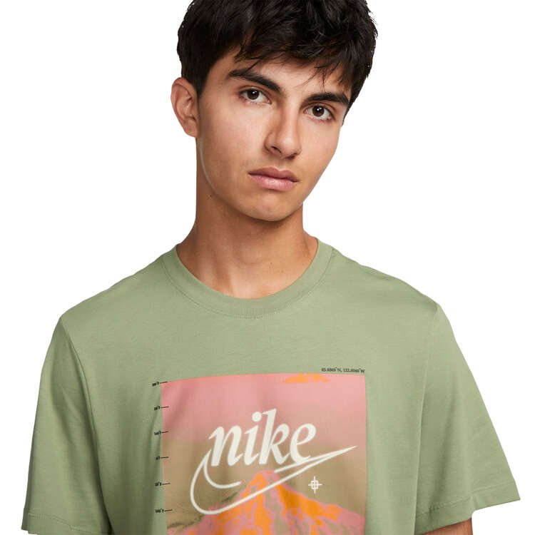 Nike Mens Sportswear Tee, Green, rebel_hi-res