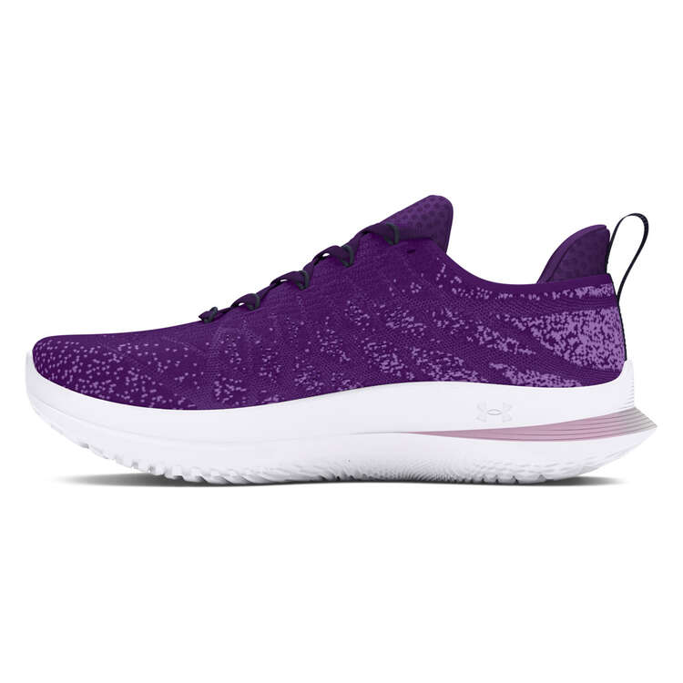 Under Armour Flow Velociti 3 Womens Running Shoes, Purple, rebel_hi-res