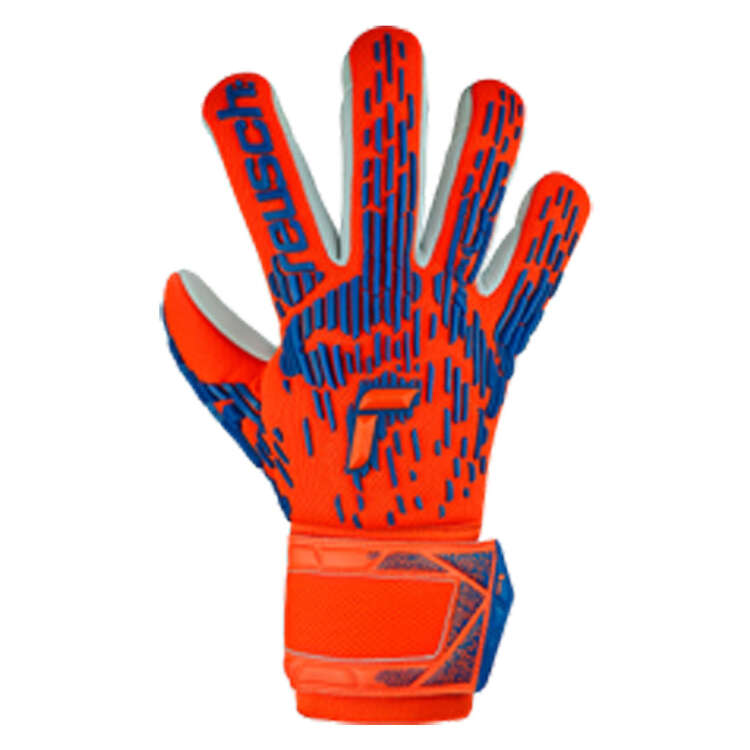 Reusch Freegel Silver Goalkeeper Gloves, Orange, rebel_hi-res