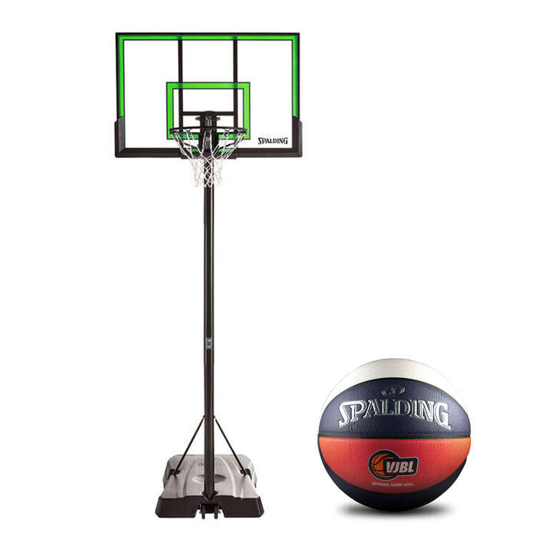Spalding 48" Baller Hoop & VJBL ADVANCE TF 750 Basketball Set, , rebel_hi-res