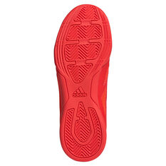 adidas Predator Edge .4 Kids Indoor Soccer Shoes, Red/Green, rebel_hi-res